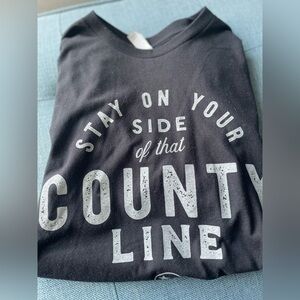 Black Graphic Tee with White Text! Chase Matthew! Unisex